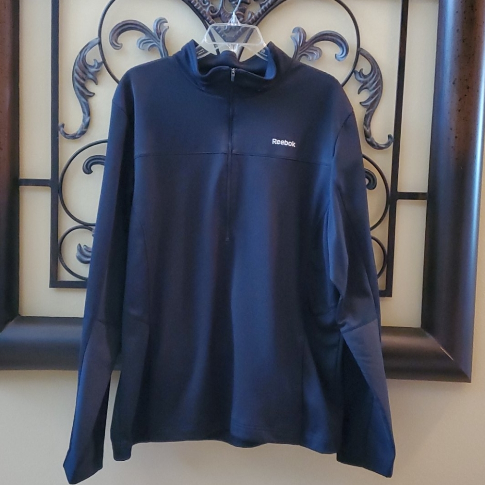 Reebok Men's Active Sport 1/2 zipper L/S